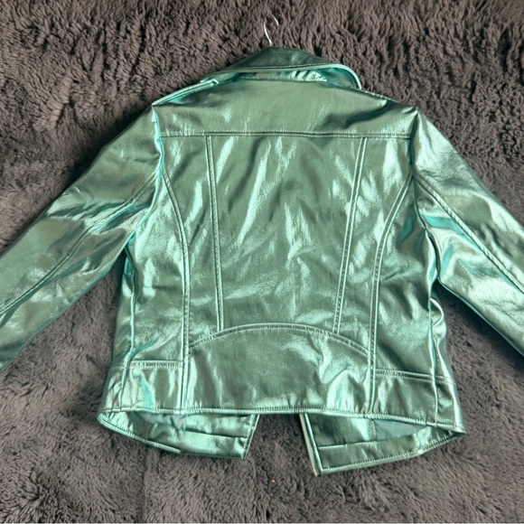 Steve Madden Metallic Moto Women's Jacket - Picture 10 of 14